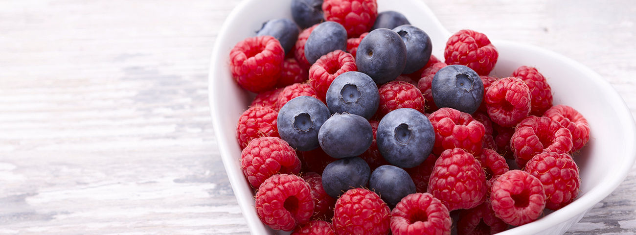 Himbeeren &amp; Heidelbeeren